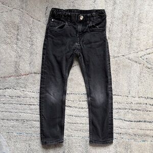 H&M Slim Fit 4-5Y Black Kids Jeans